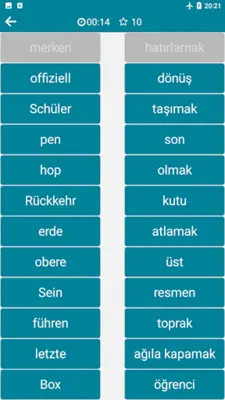 German - Turkish android App screenshot 2
